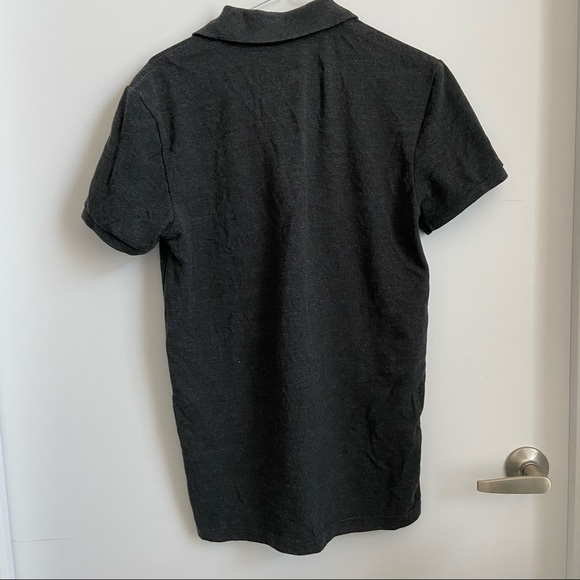 American Eagle Grey Polo T-shirt - Picture 3 of 3